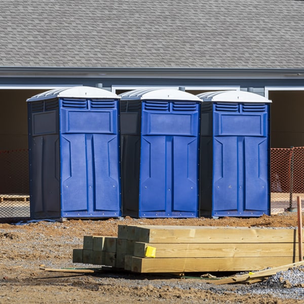 what is the maximum capacity for a single porta potty in West Buechel Kentucky